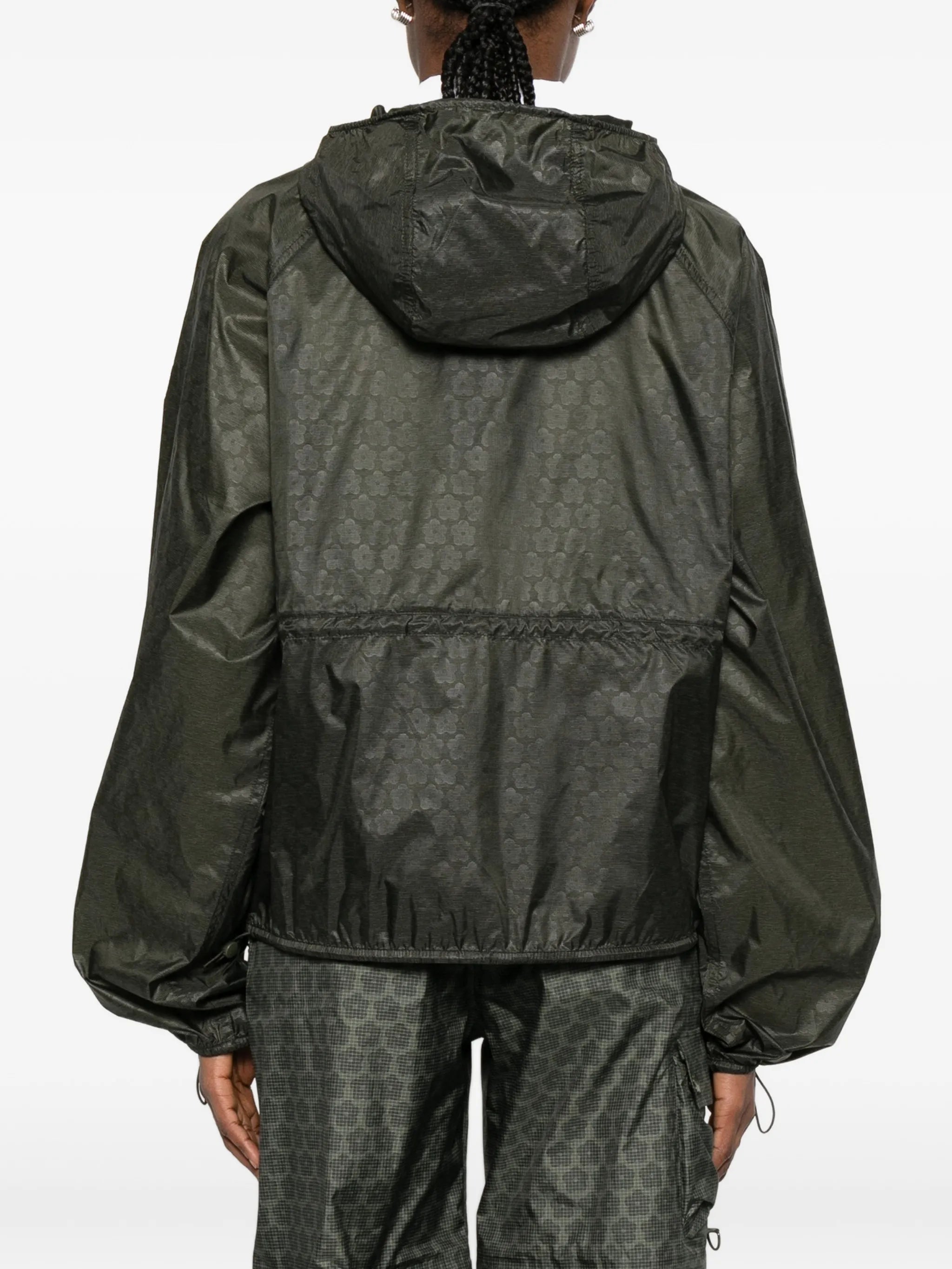X The North Face hooded floral-print jacket