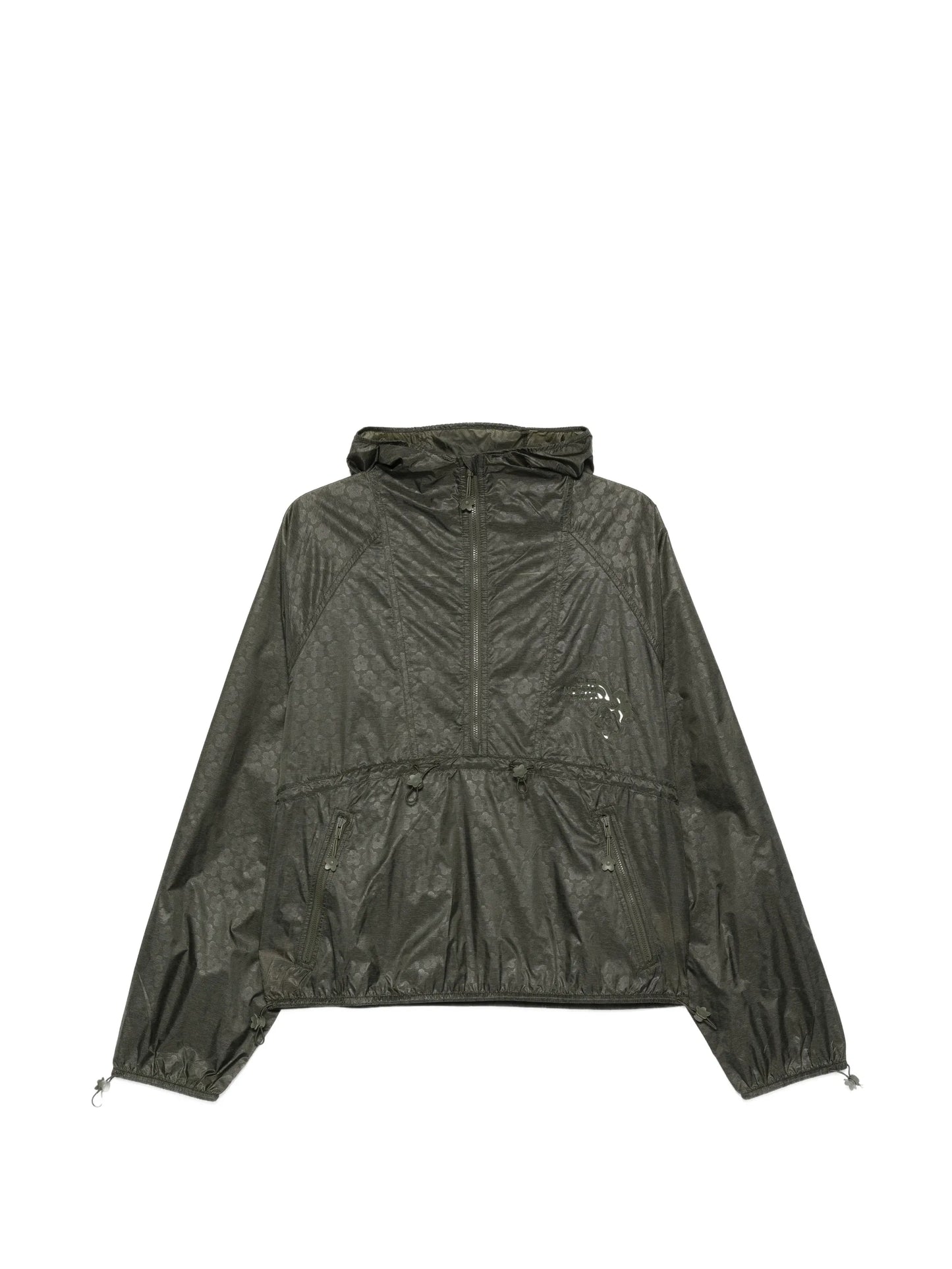 X The North Face hooded floral-print jacket