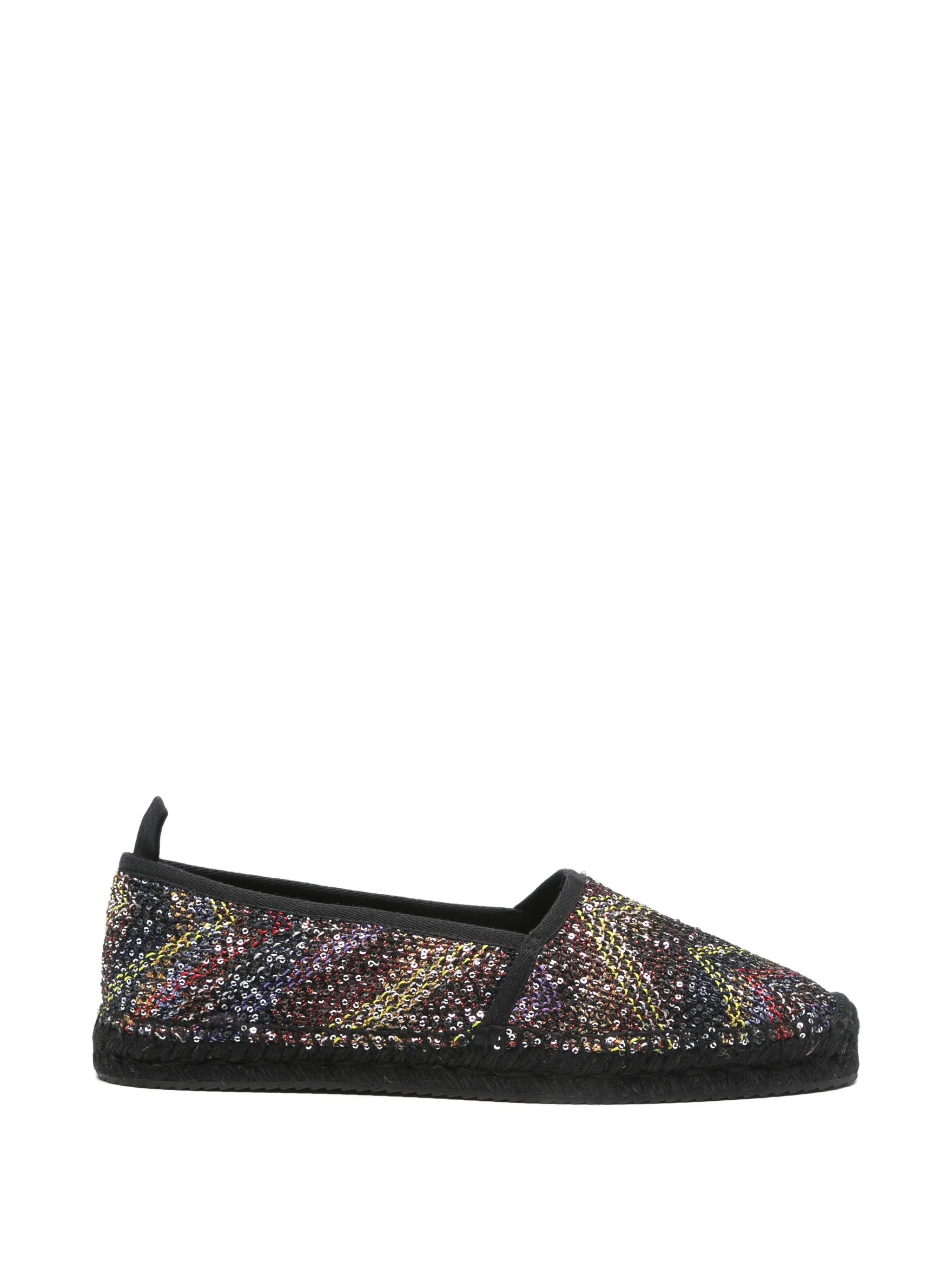 sequin-embellished espadrilles