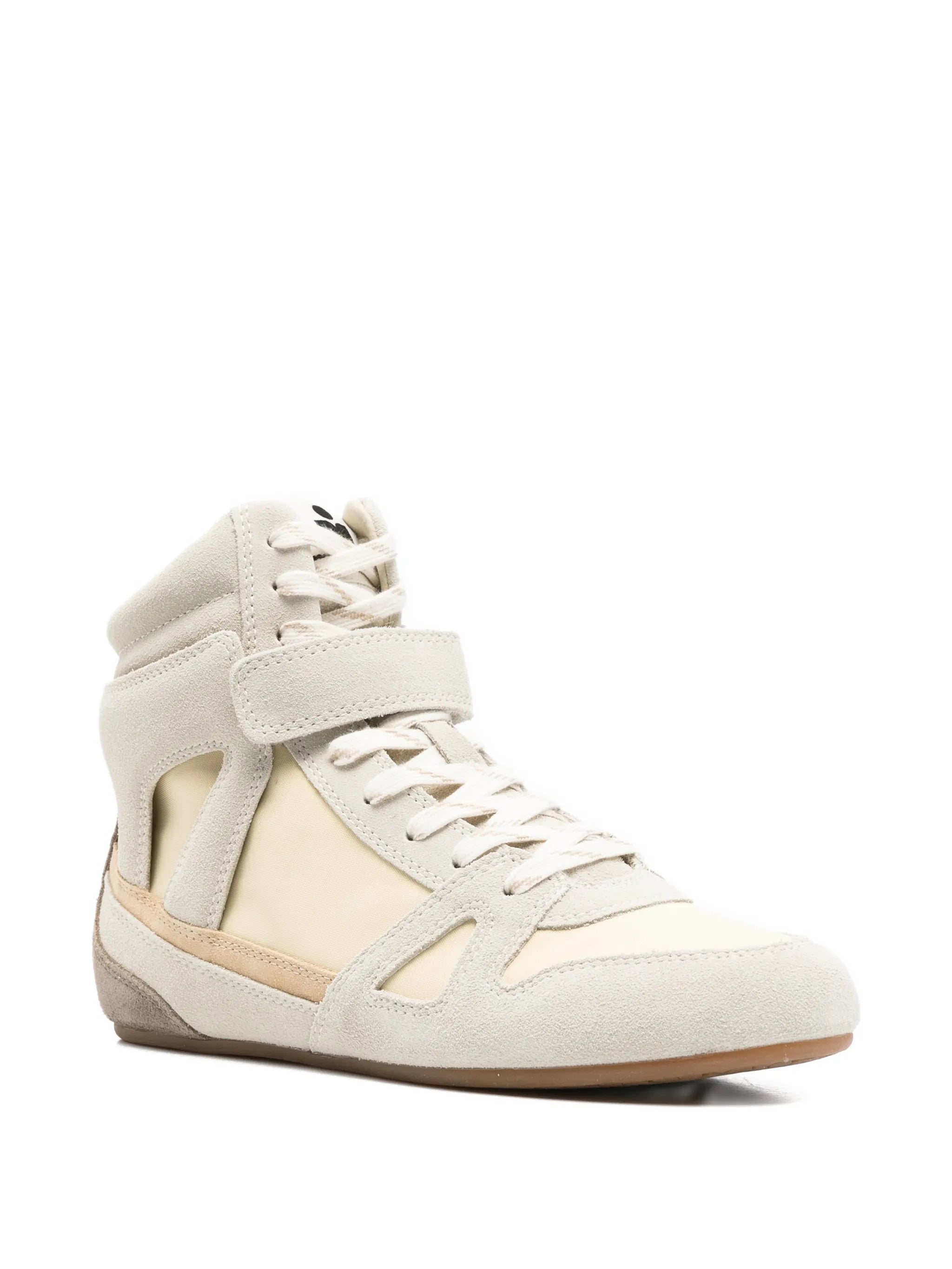 Senny High suede sneakers