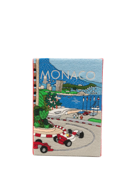 Monaco Grand Prix clutch bag