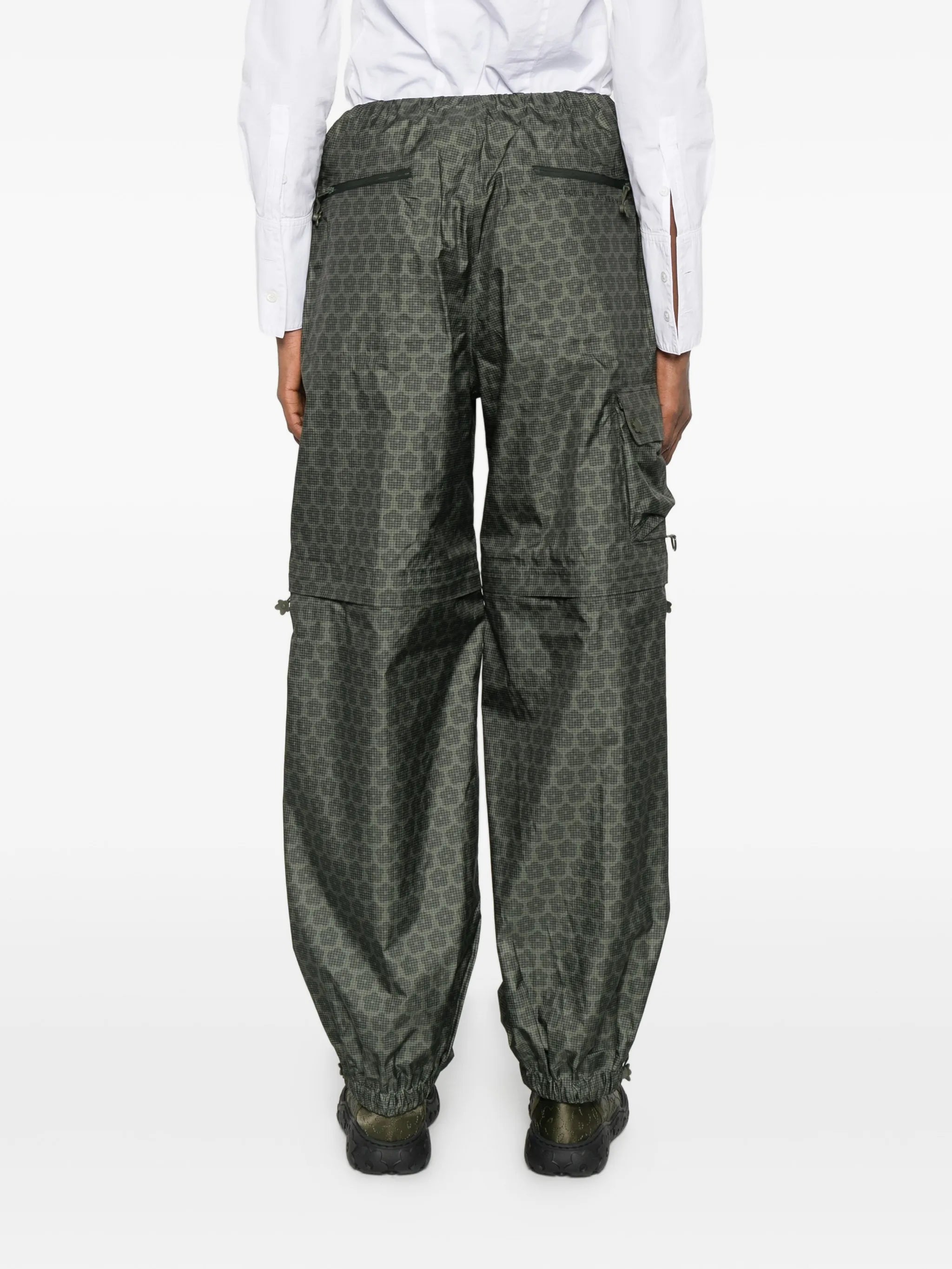 x The North Face print trousers
