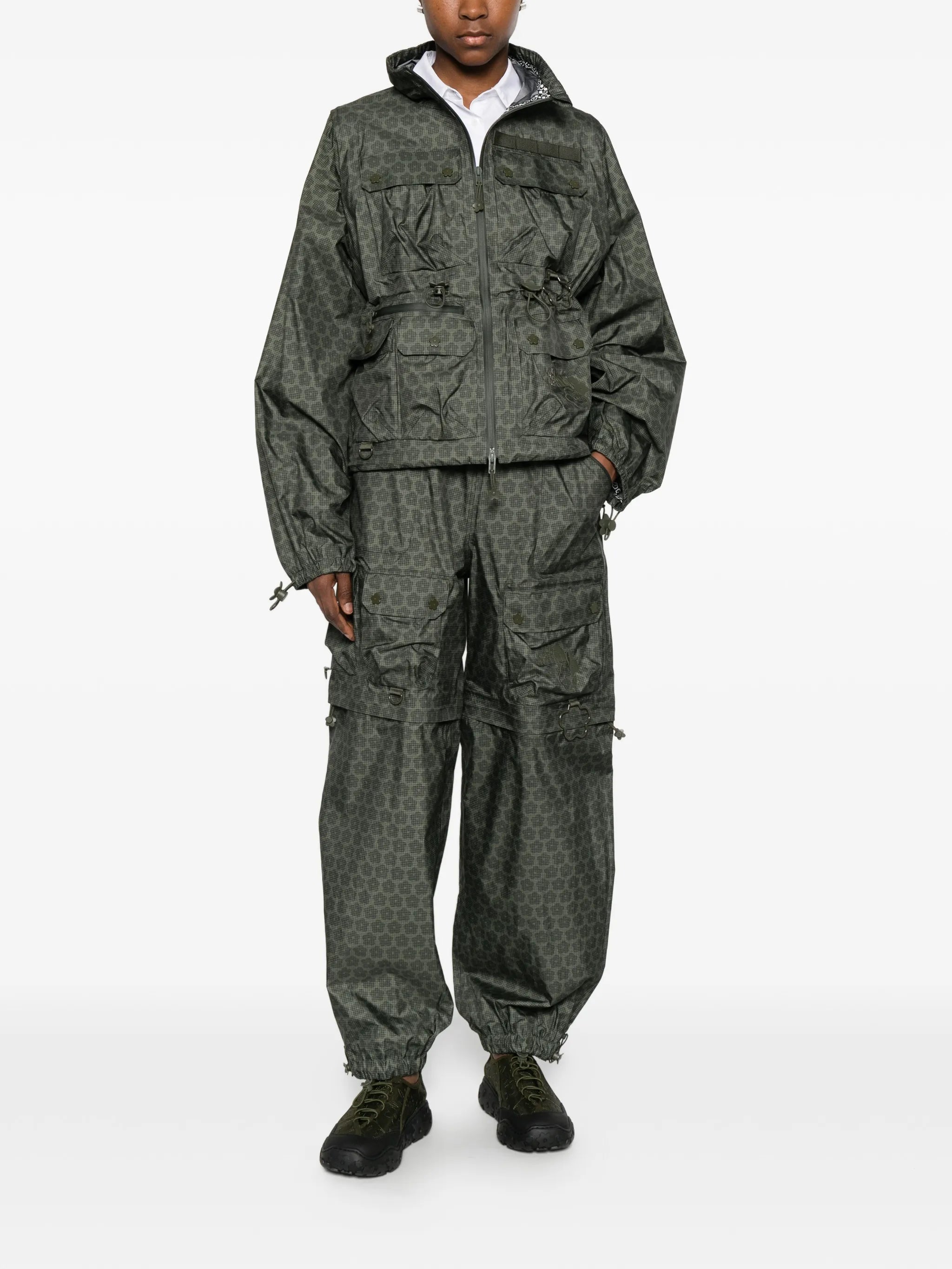 x The North Face print trousers