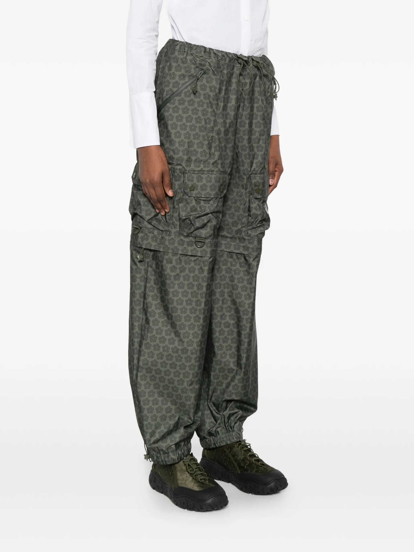 x The North Face print trousers