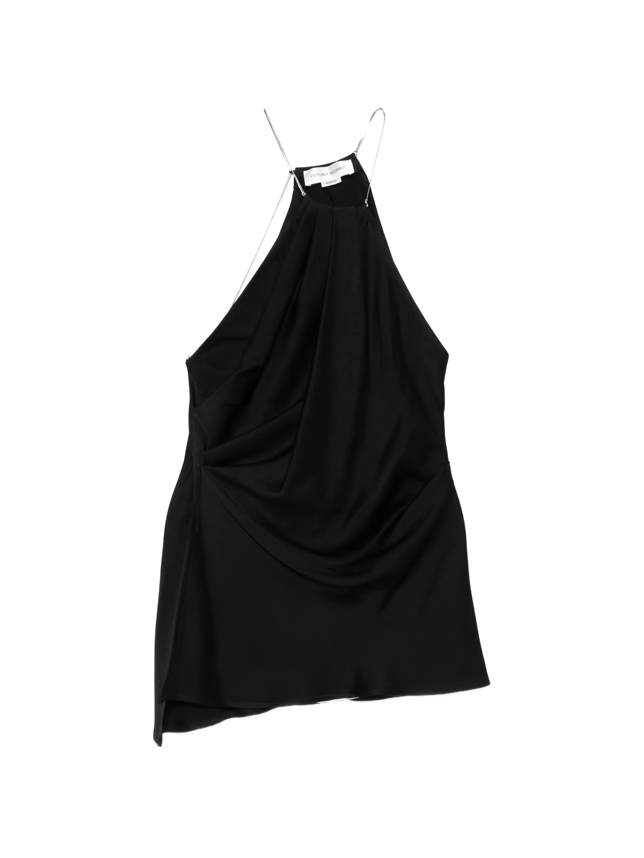 halterneck sleeveless blouse