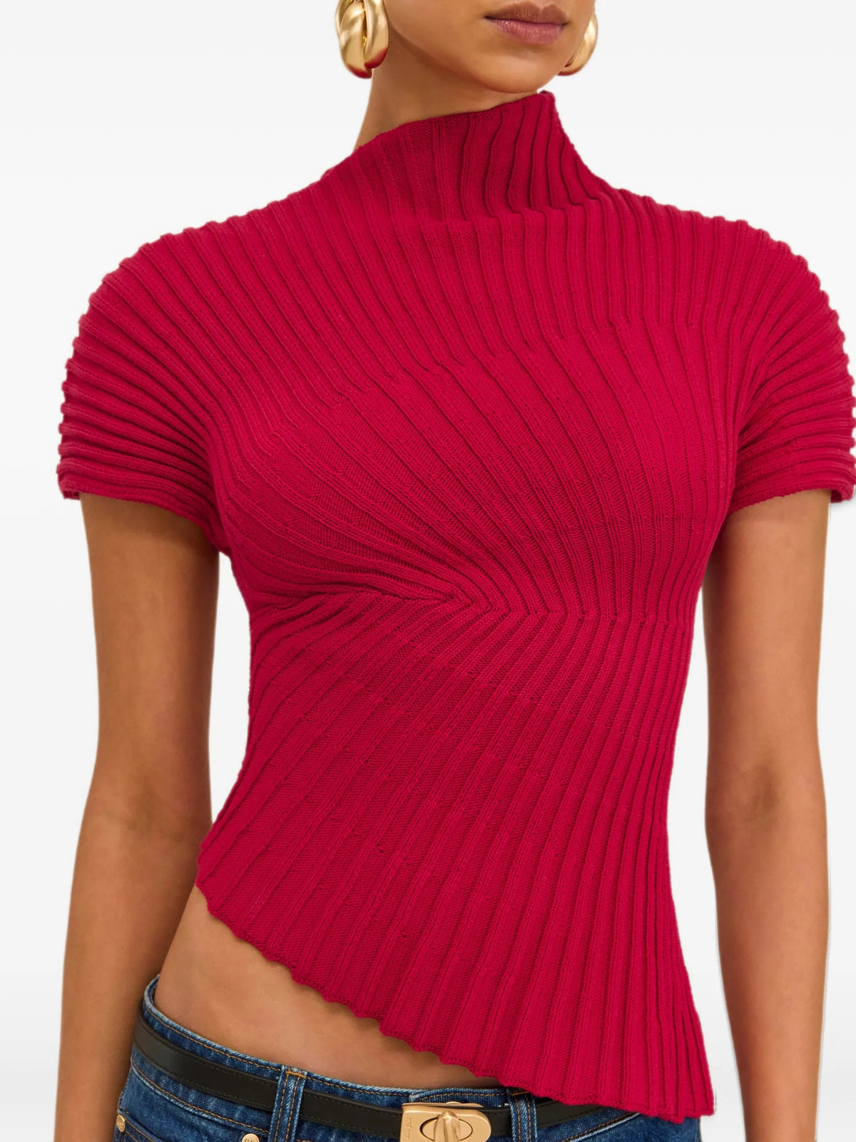 Annemie ribbed top