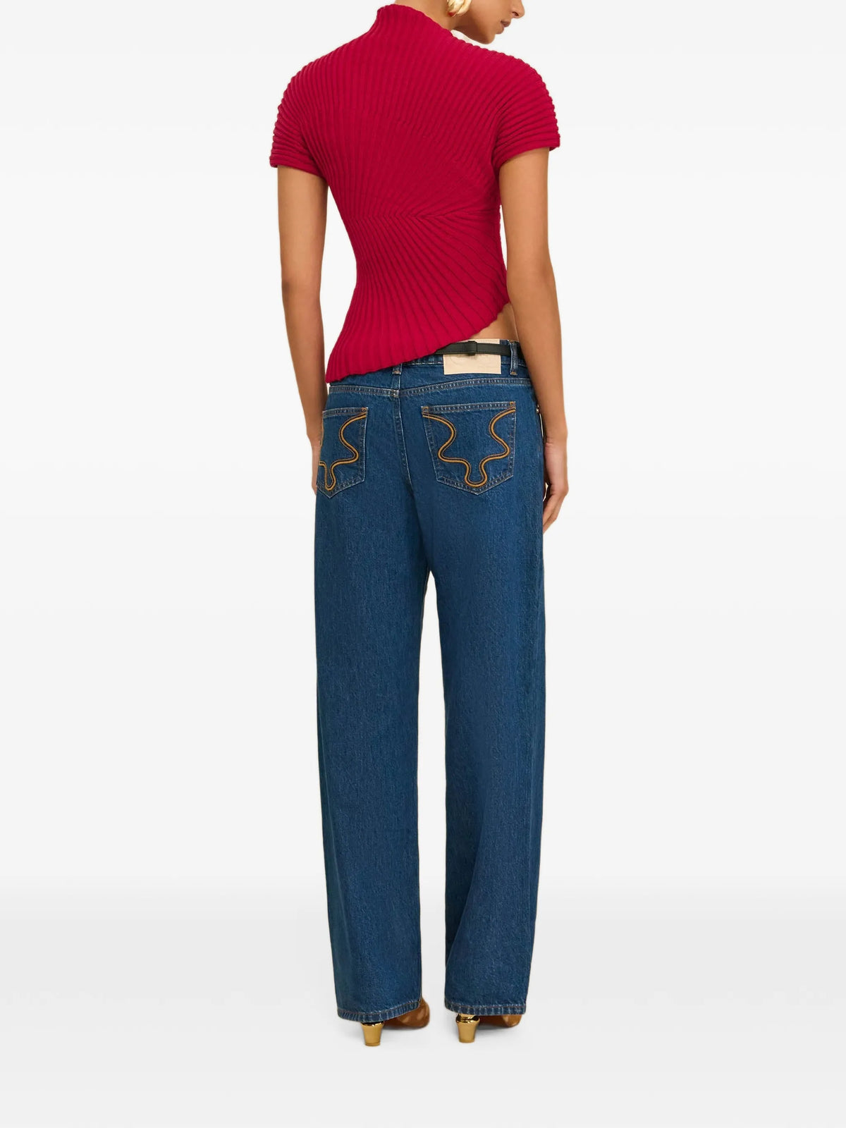 Annemie ribbed top