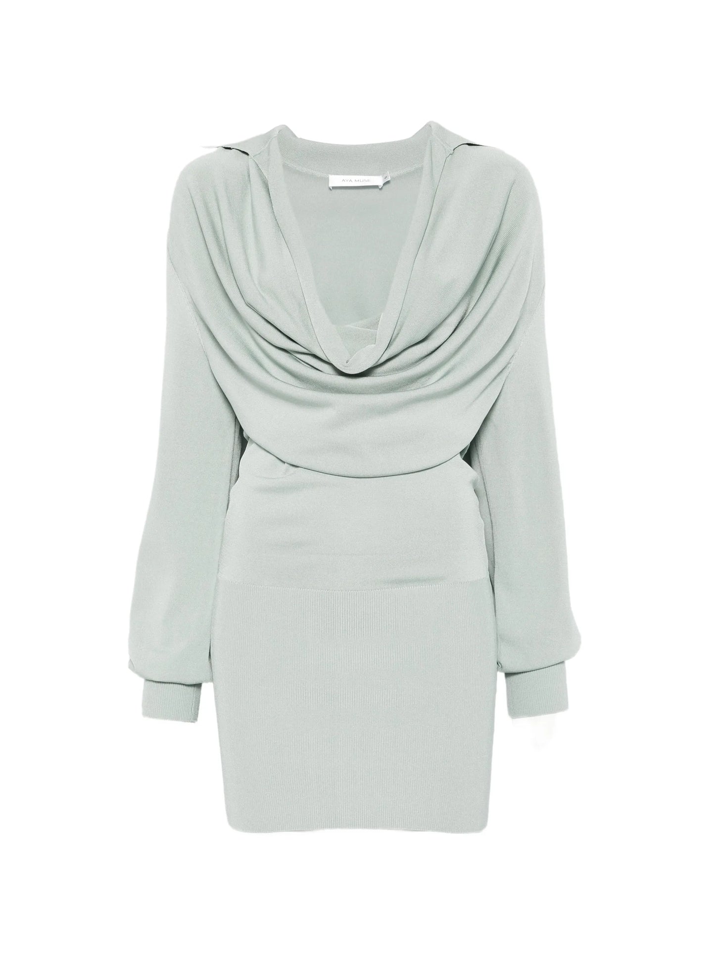 Vida cowl-neck dress