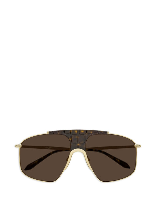 brown lens pilot sunglasses