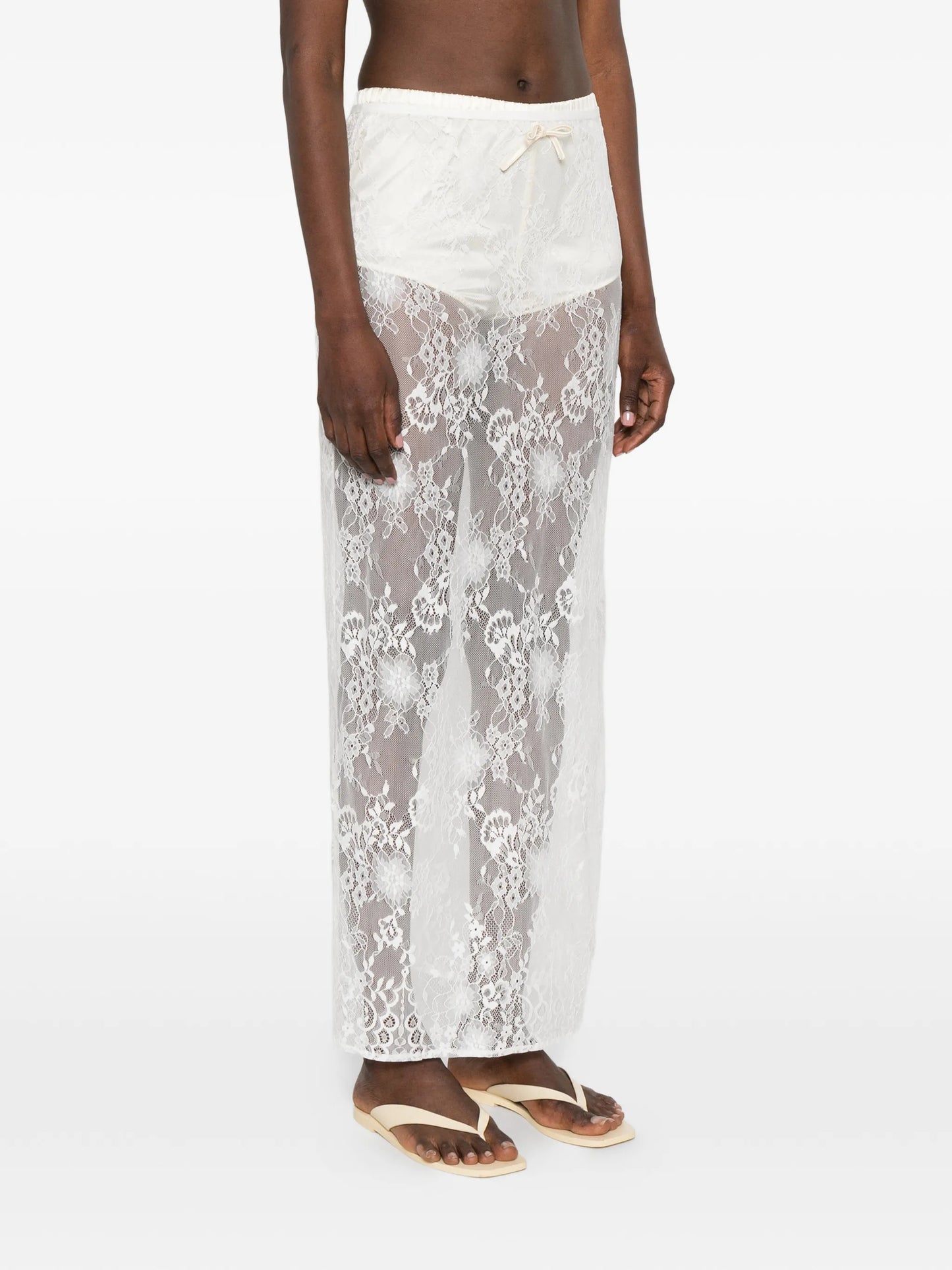 Eteri lace maxi skirt