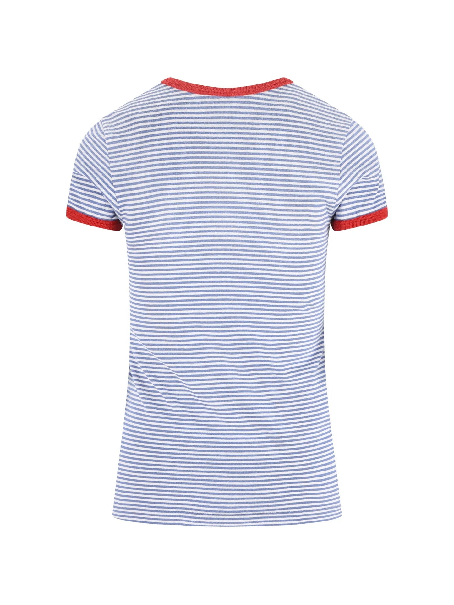 striped logo top