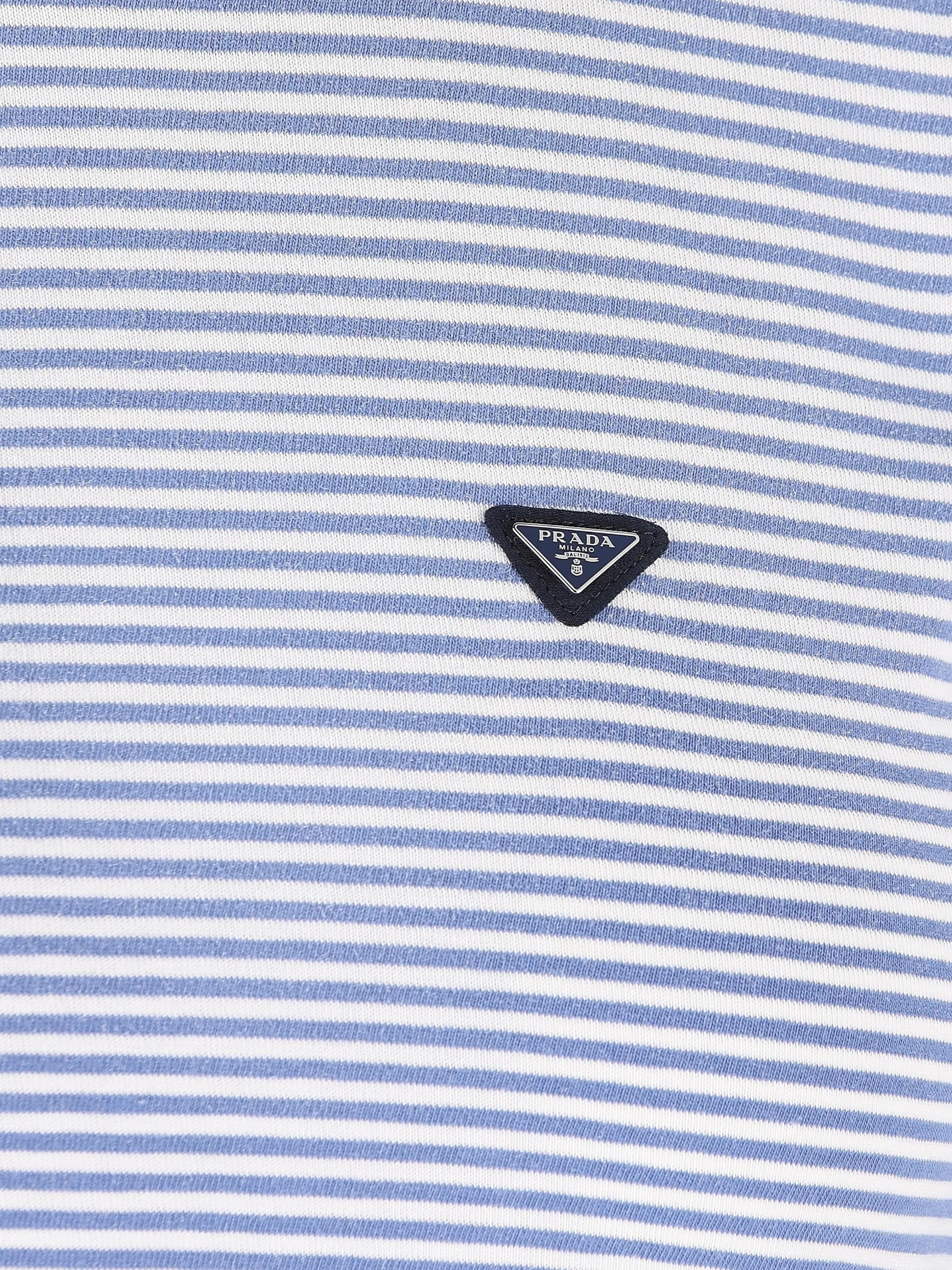 striped jersey T-shirt