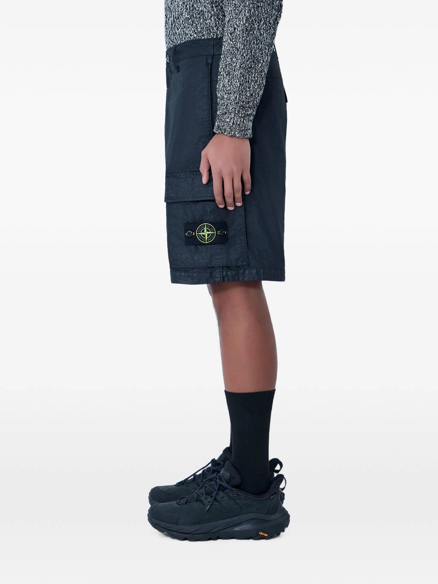 cargo logo-patch shorts
