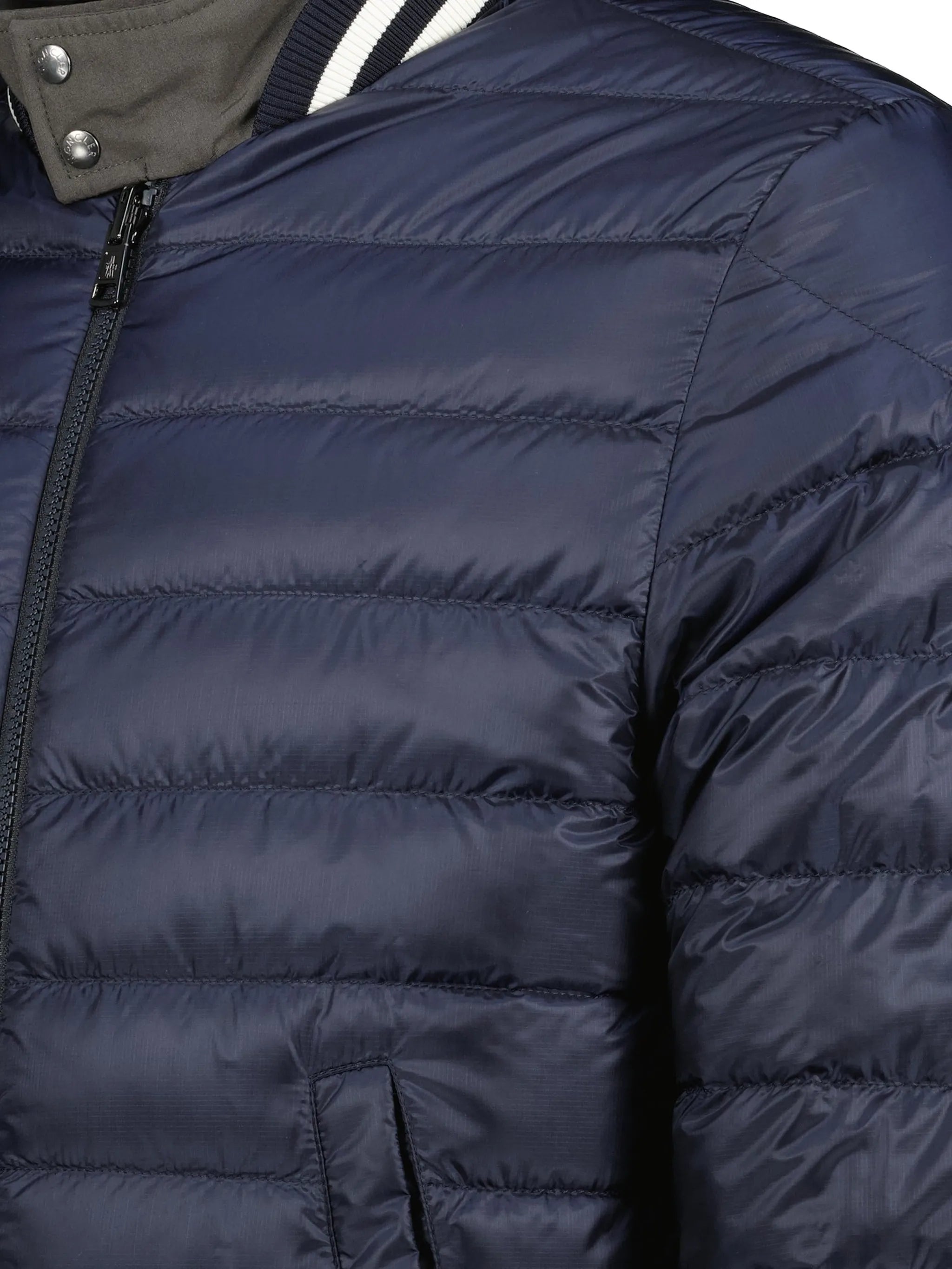 reversible zipped bomber jacket