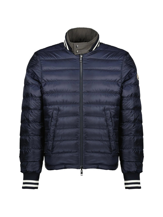 reversible zipped bomber jacket