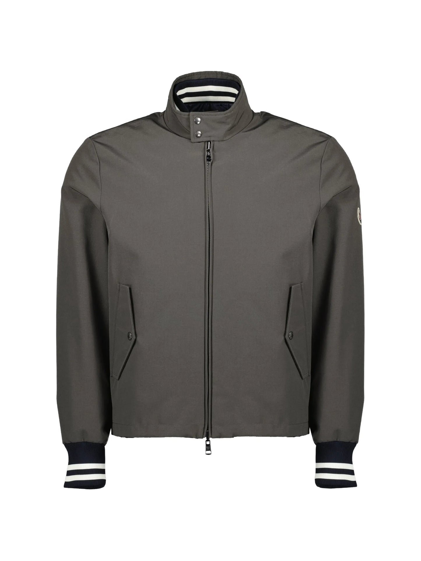 reversible zipped bomber jacket