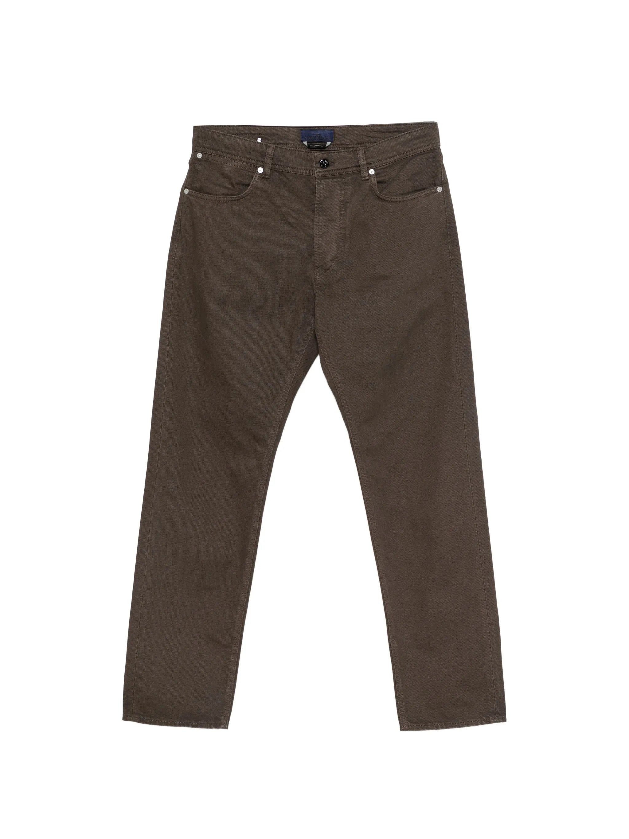 logo-patch jeans