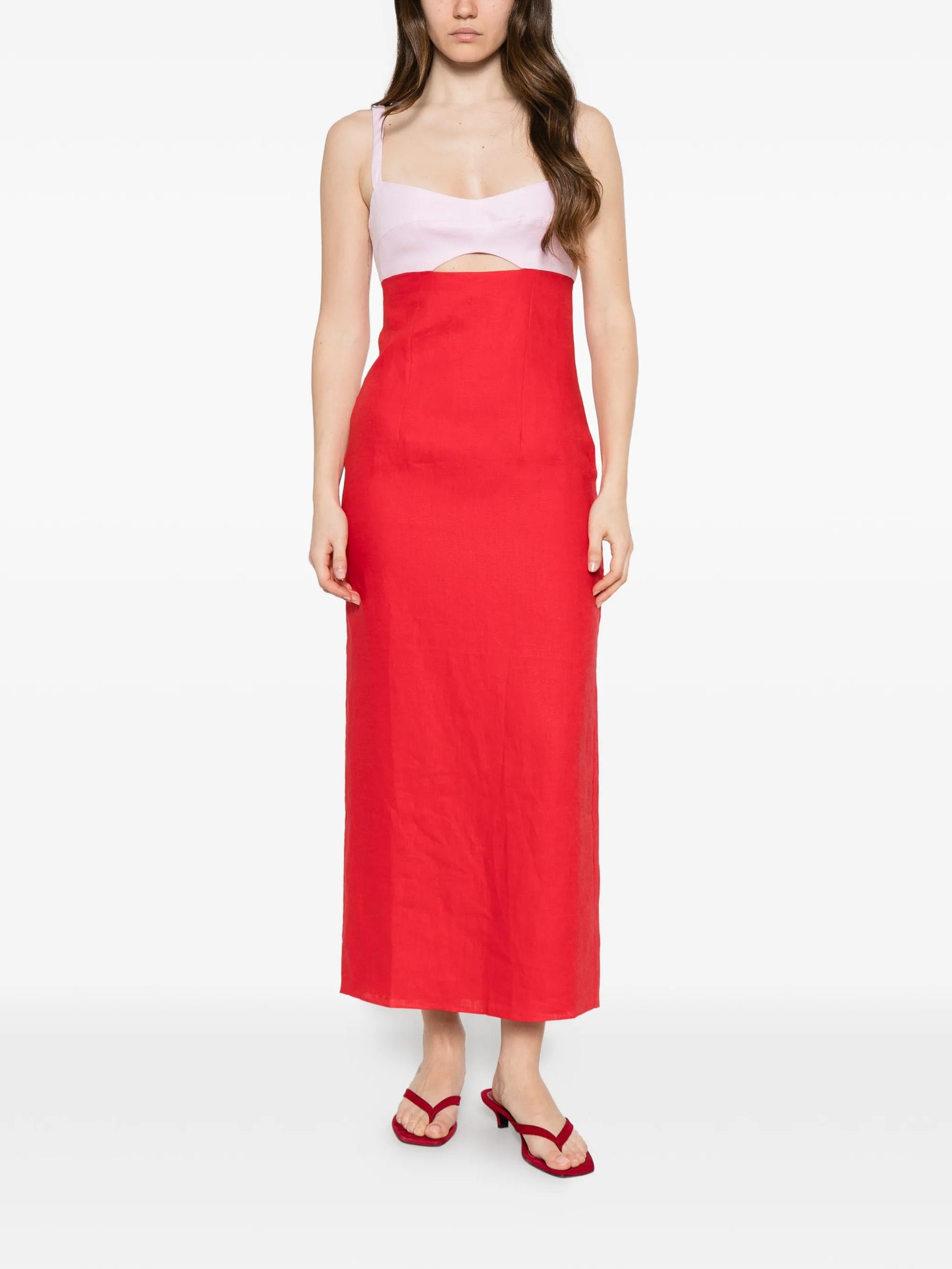 Nara cut-out midi dress