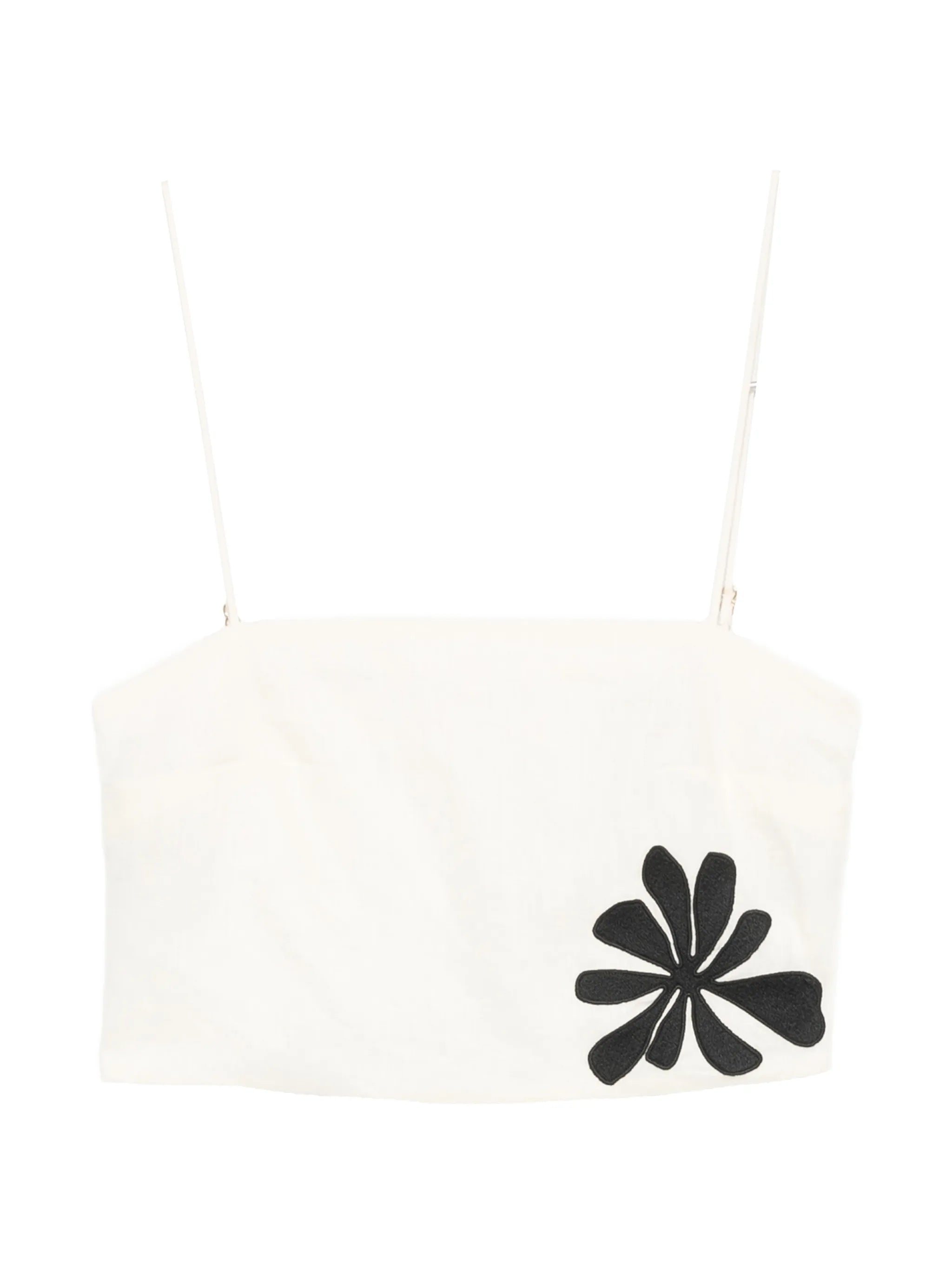 Ariella floral-patch top