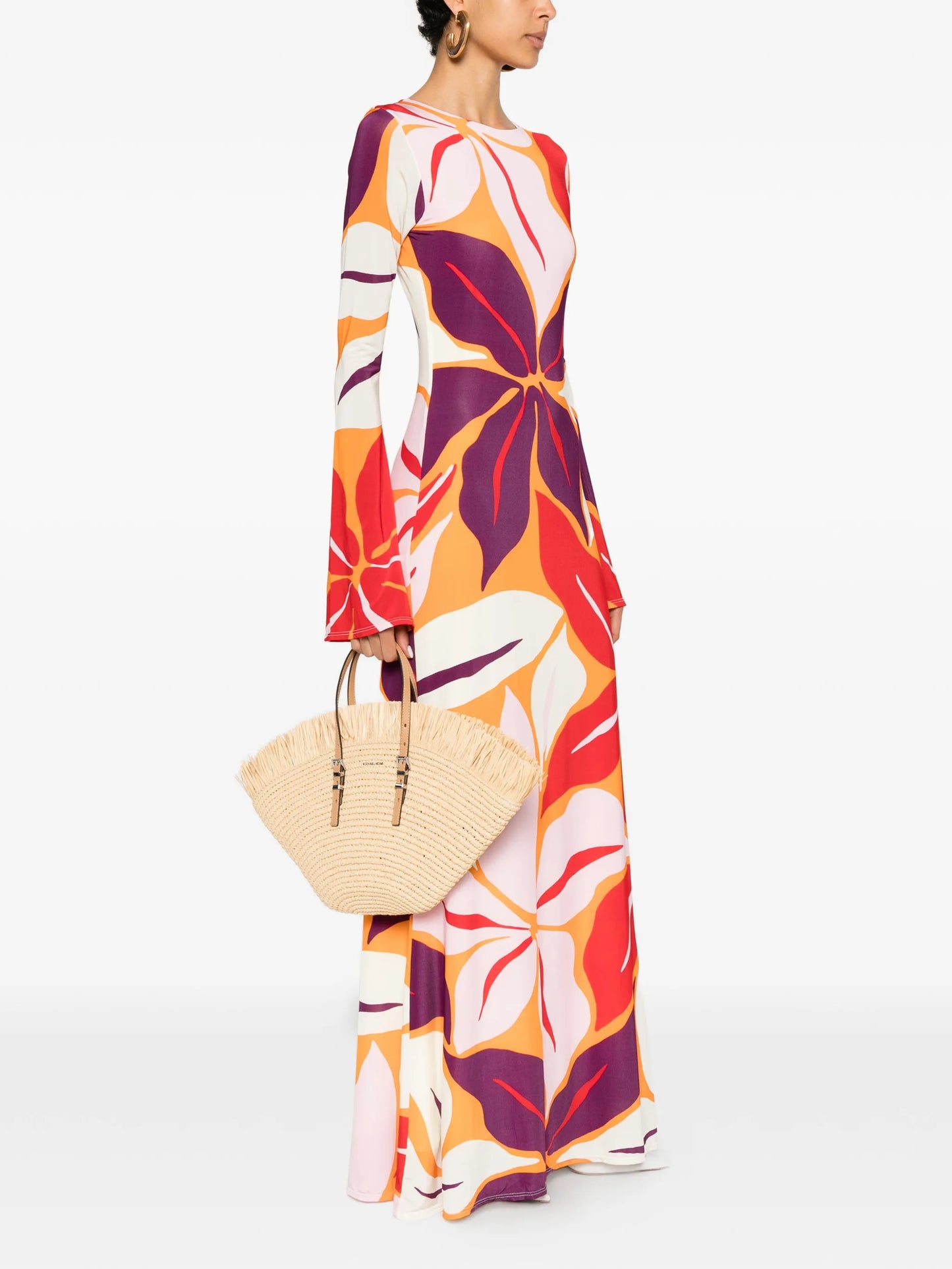 Amay floral maxi dress
