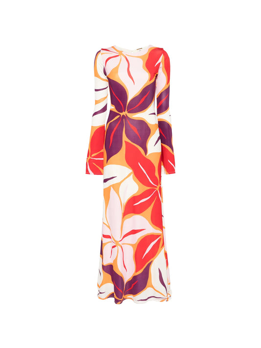 Amay floral maxi dress