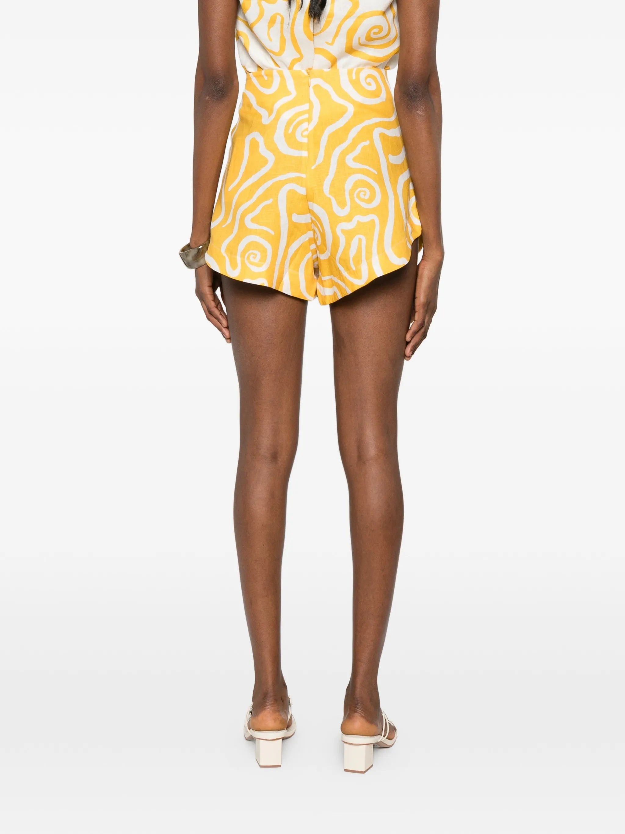 Bahamas abstract-print shorts