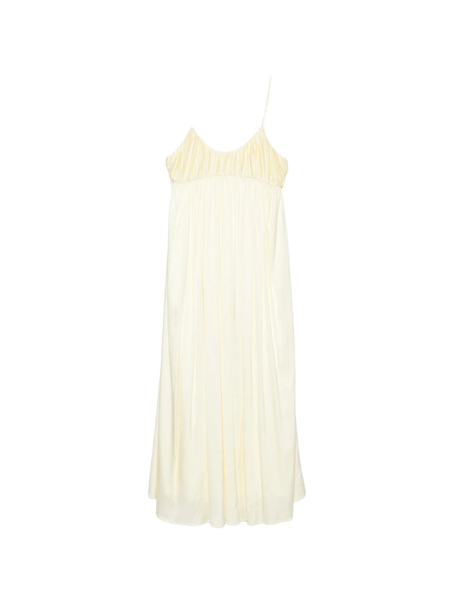 Katrine pleated midi dress