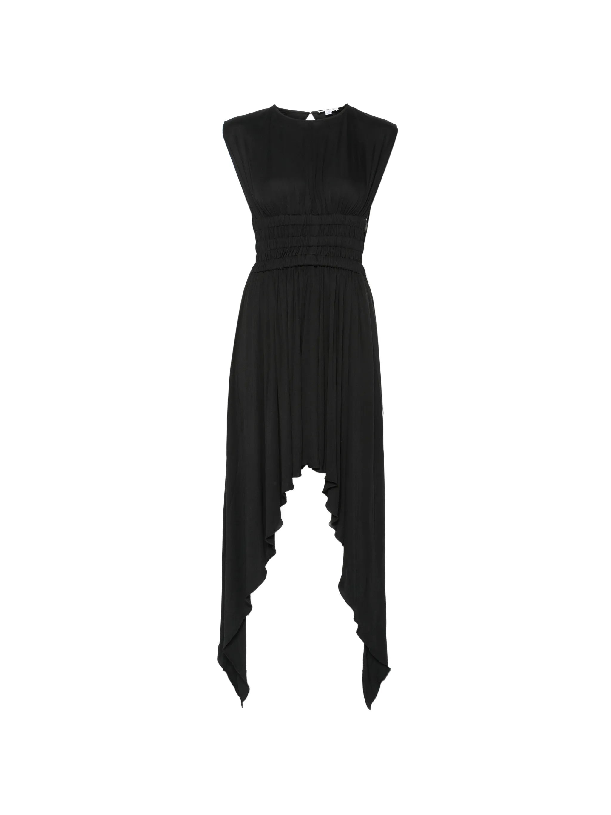 Deeese handkerchief-hem asymmetric dress