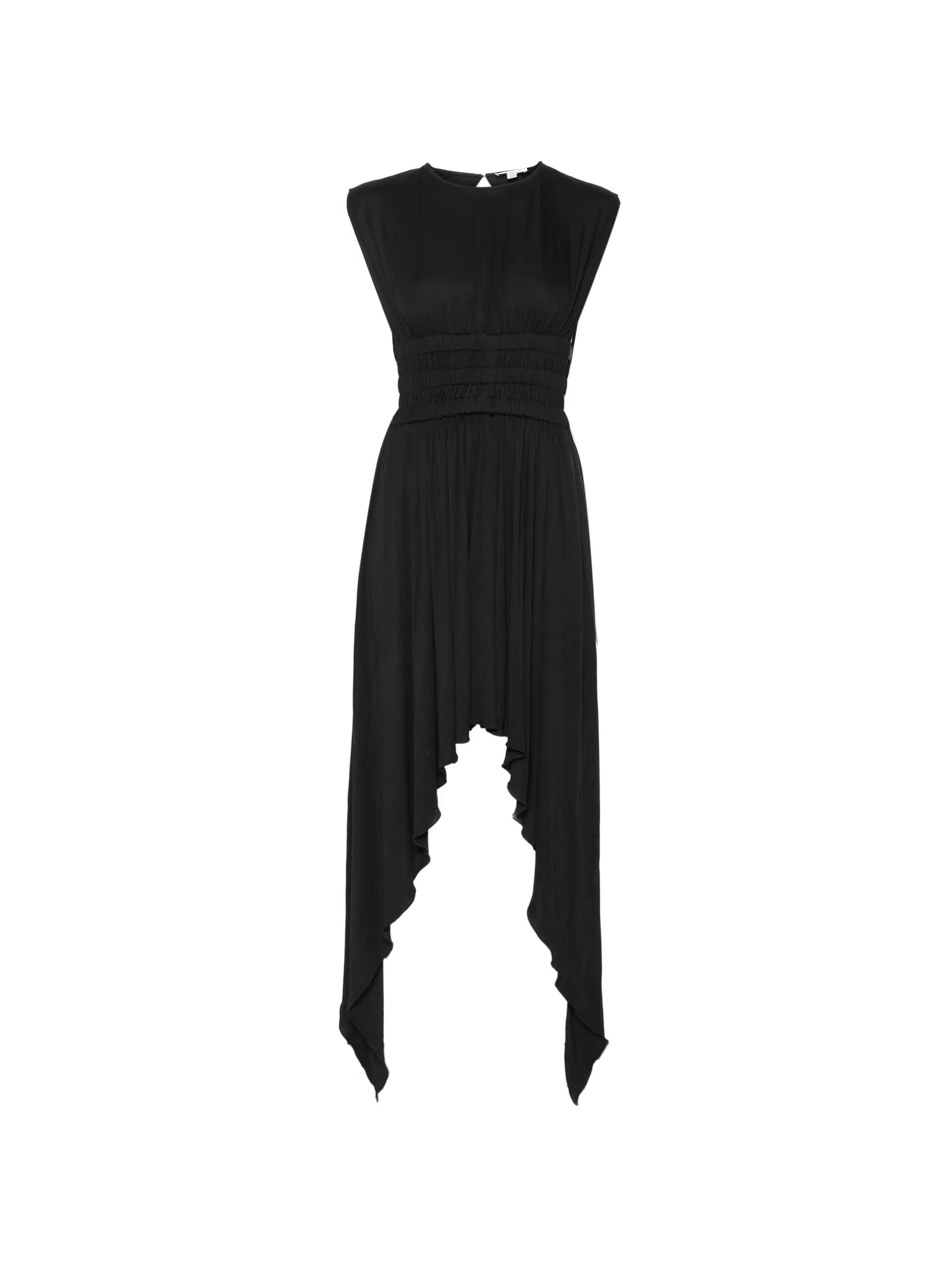 Deeese handkerchief-hem asymmetric dress