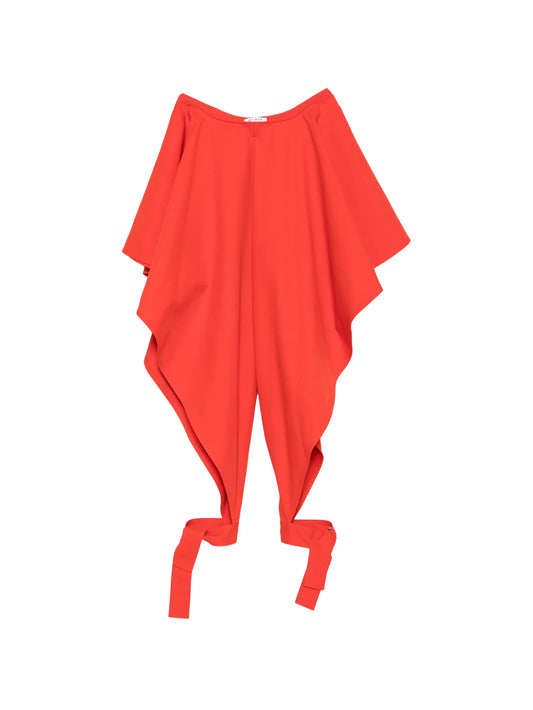 ankle-tie trousers
