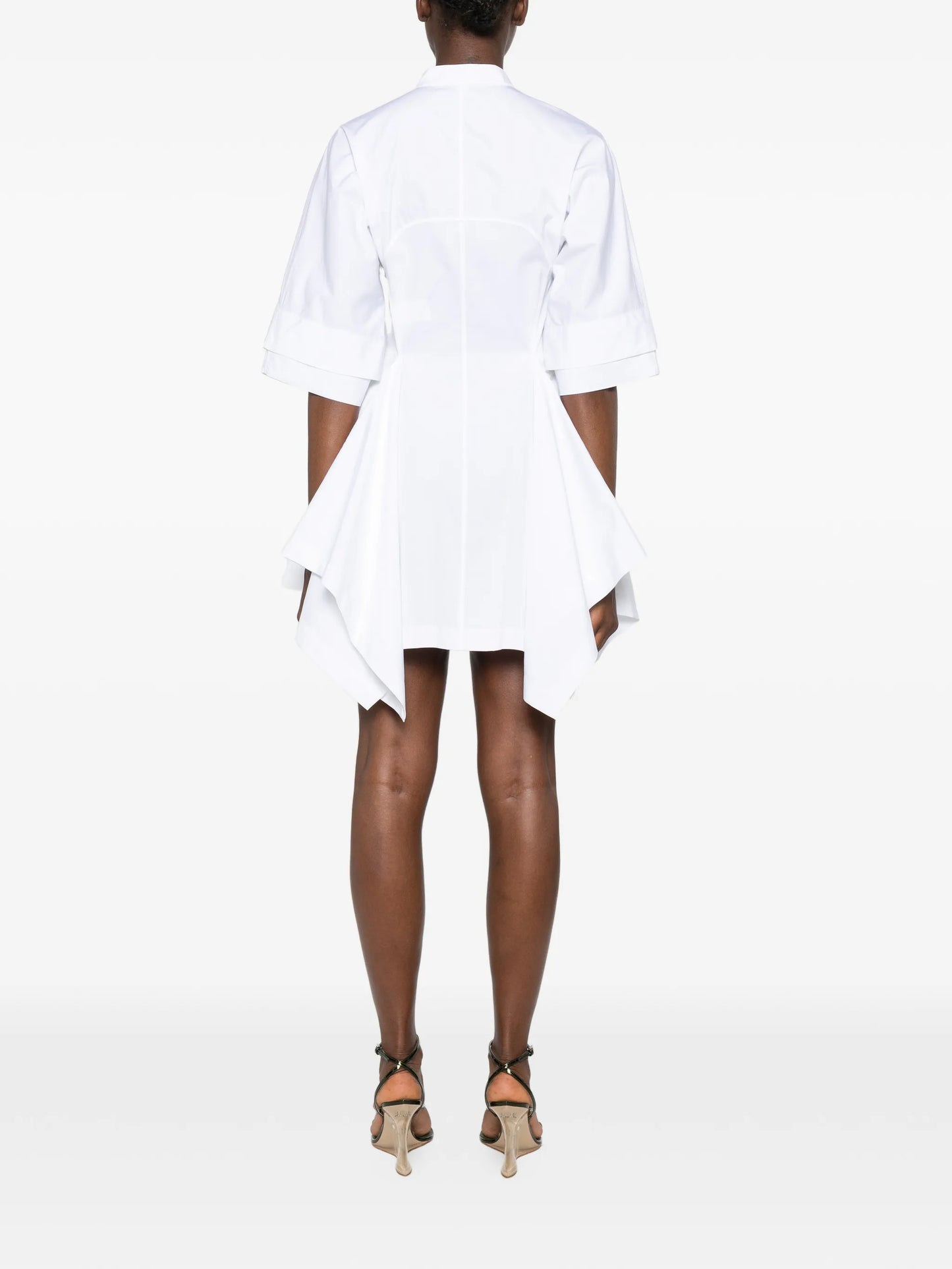 panelled mini dress