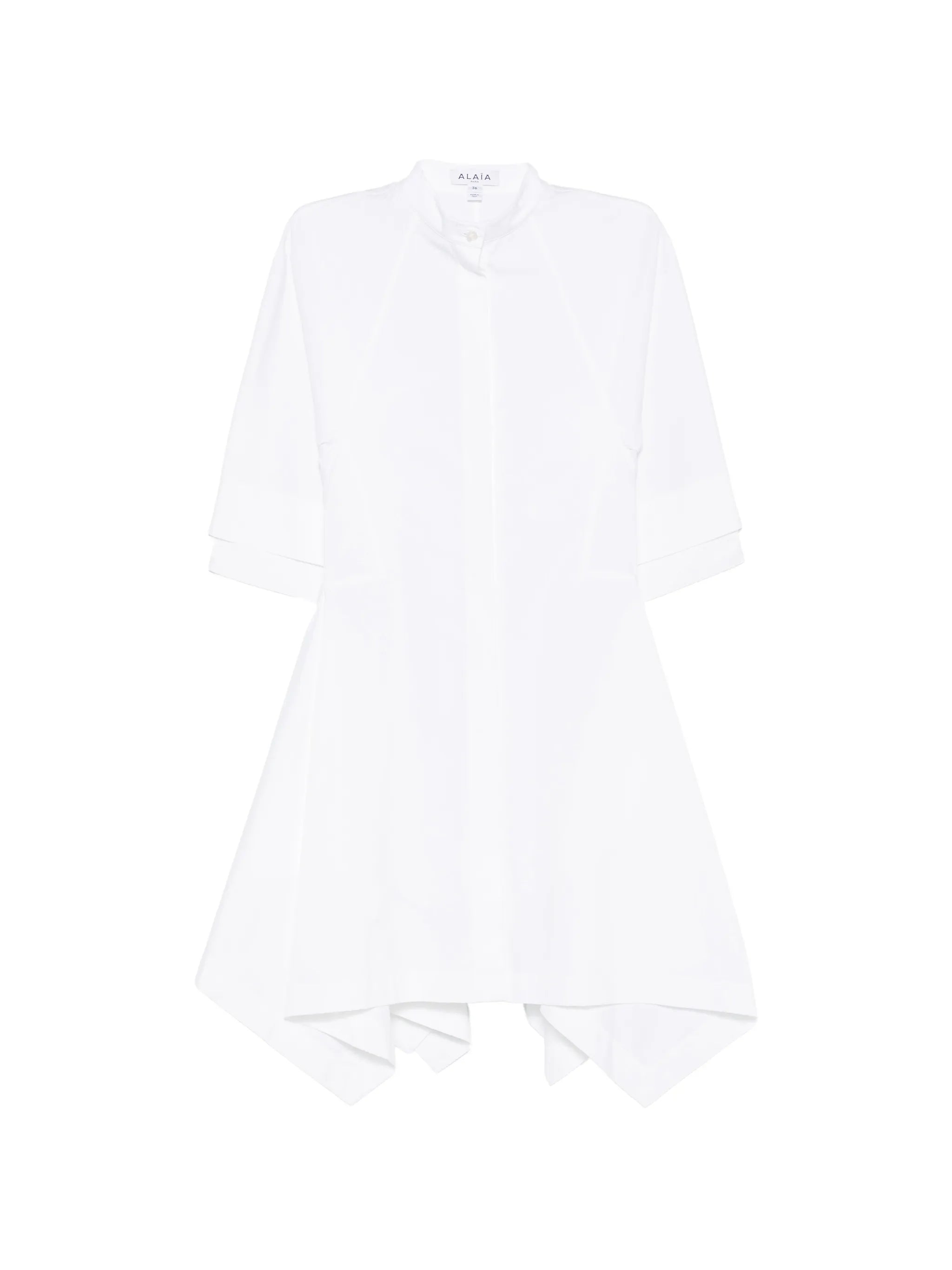 panelled mini dress