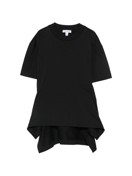 peplum-hem T-shirt