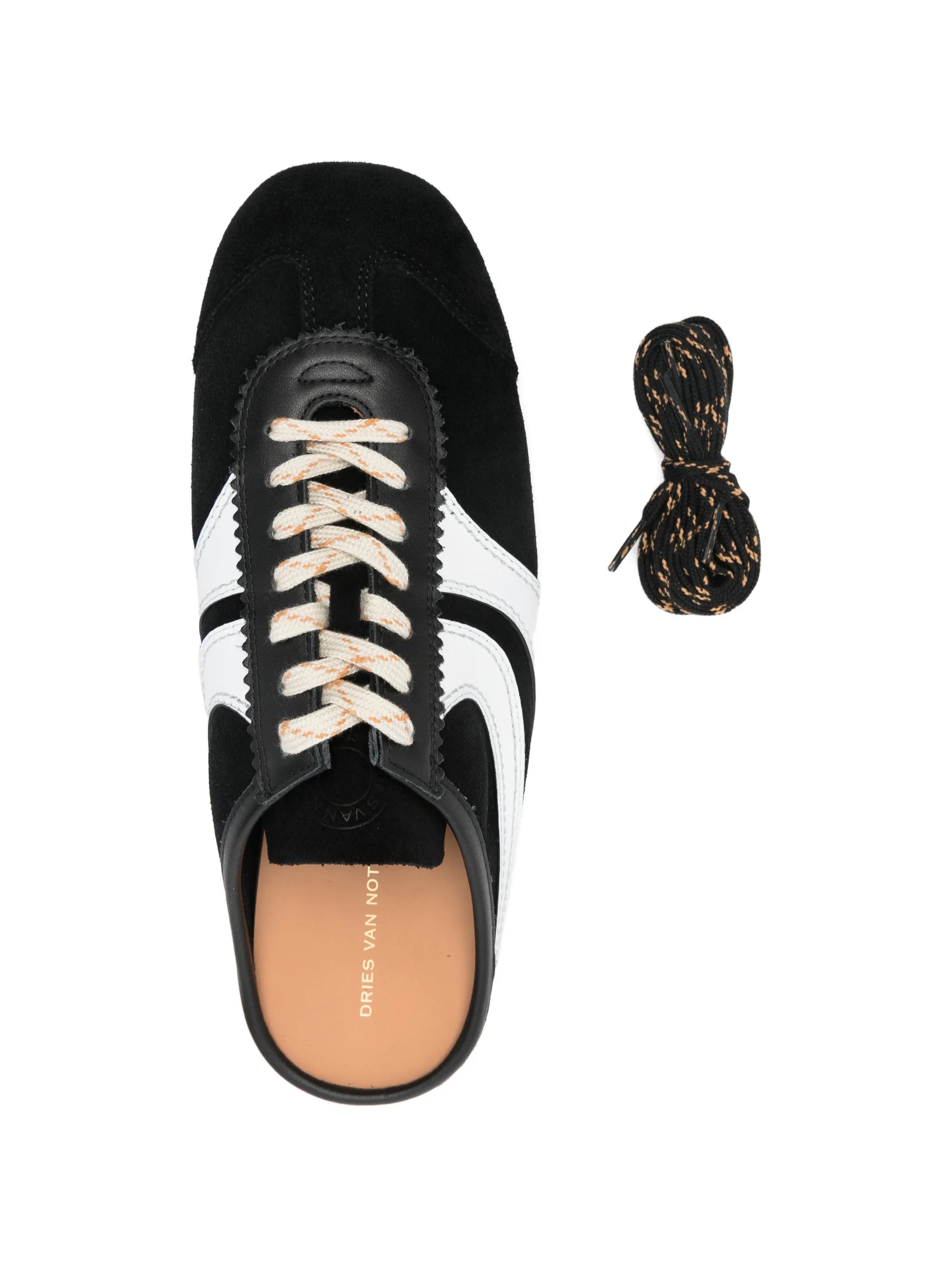 striped slip-on sneakers