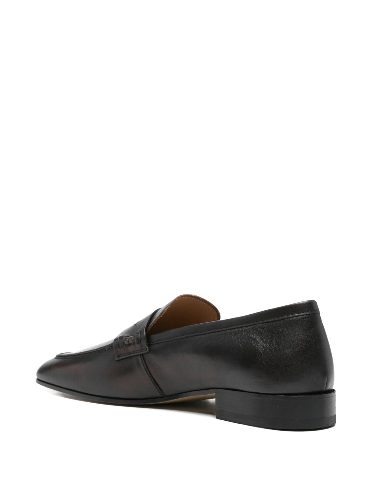leather loafers