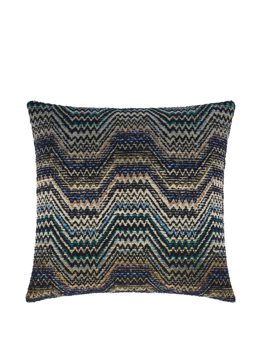 Amalfi zigzag-woven cushion