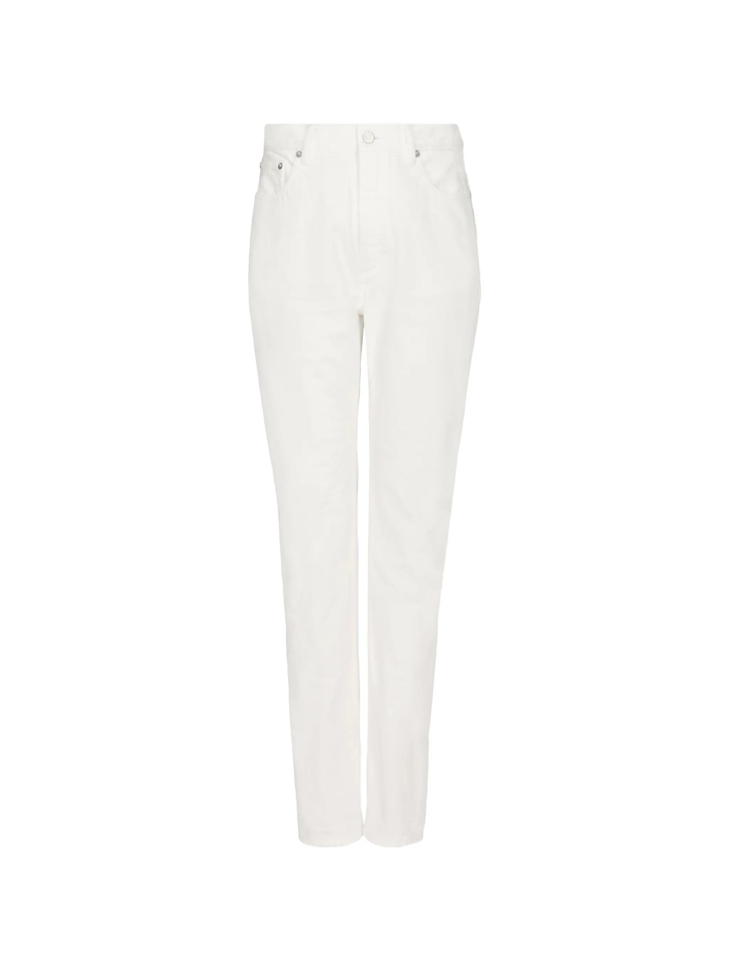 skinny-cut jeans