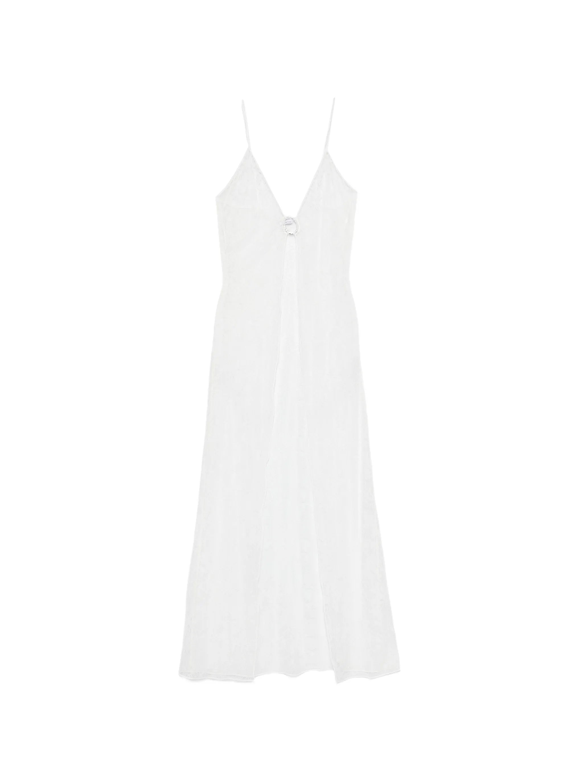 lace gem-embellished kaftan