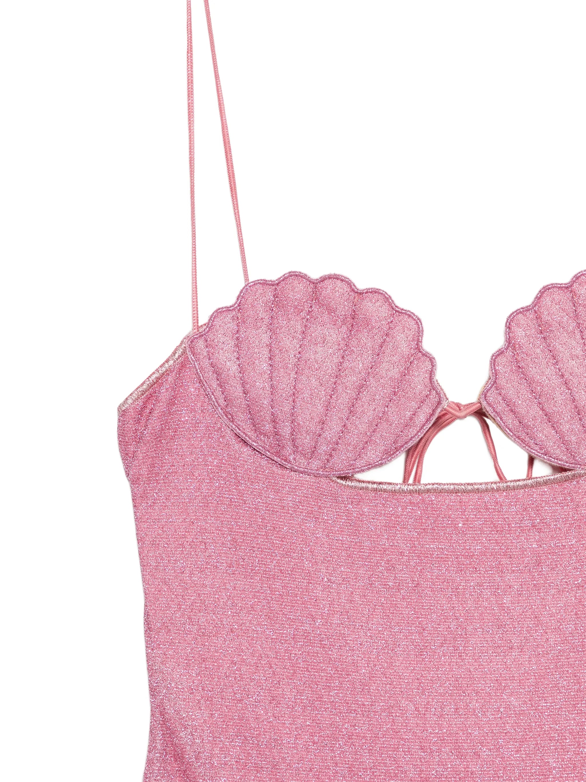 shell-detail Lumi swimsuit