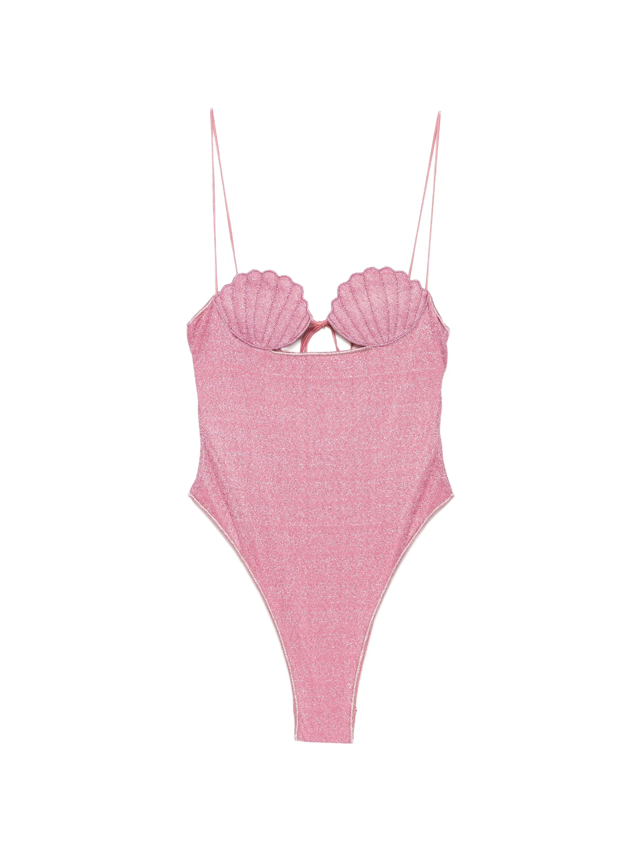 shell-detail Lumi swimsuit