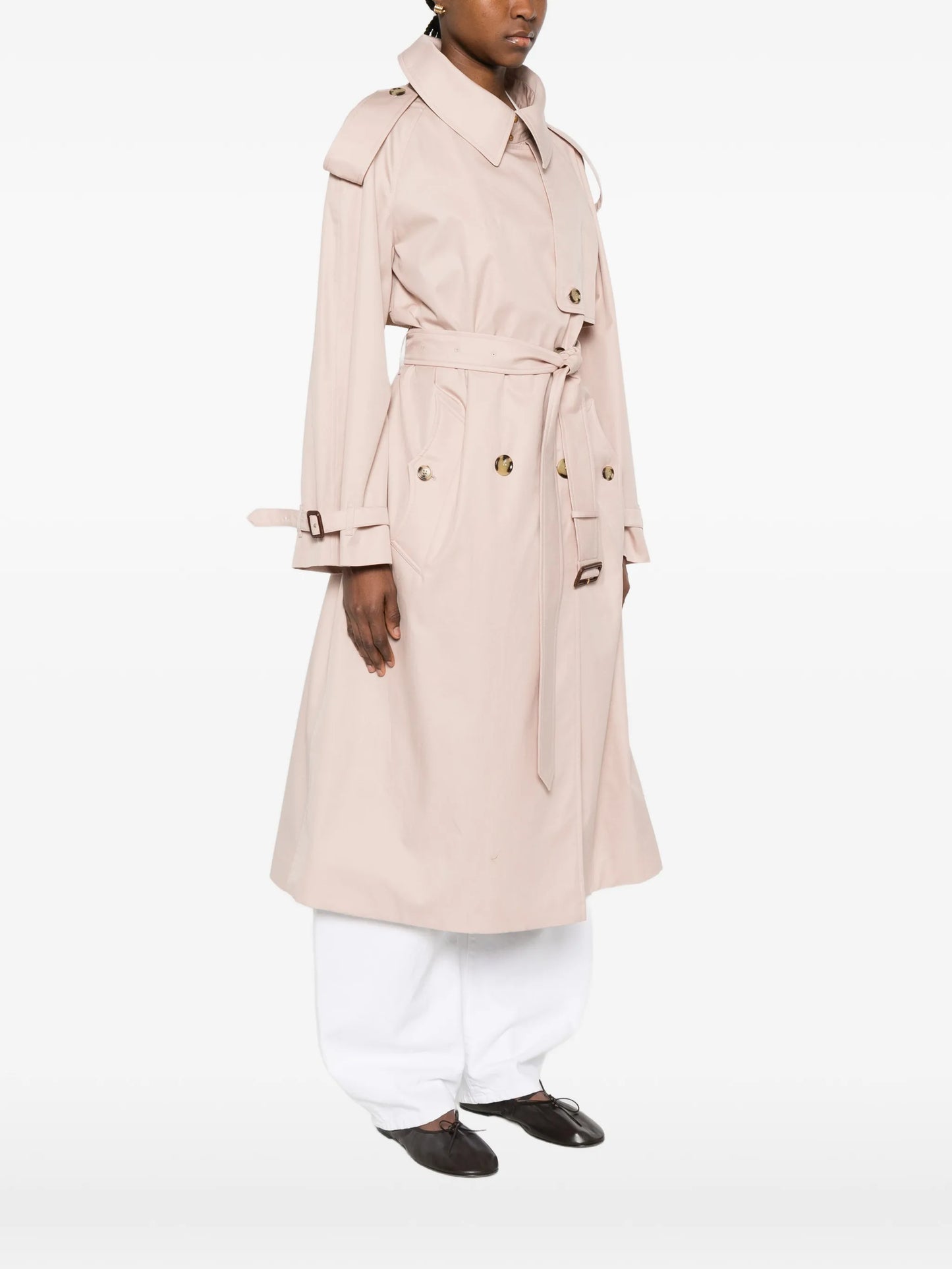 belted trench coat