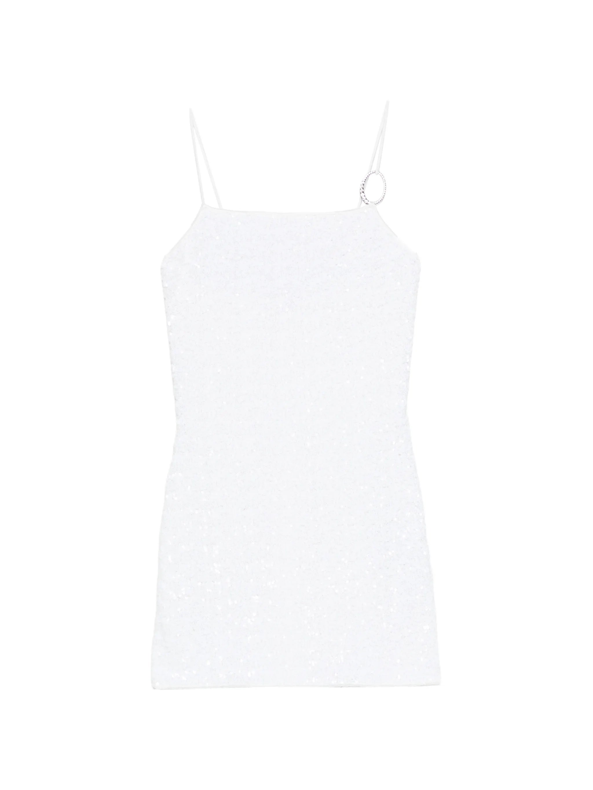 sequin-embellished mini dress