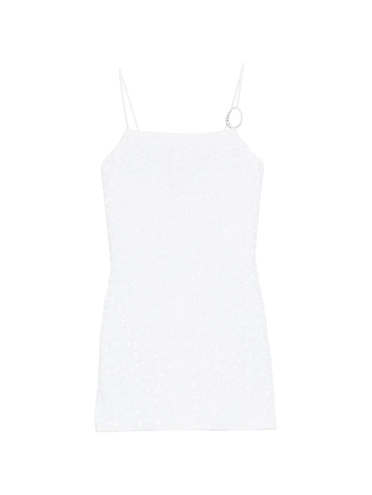 sequin-embellished mini dress