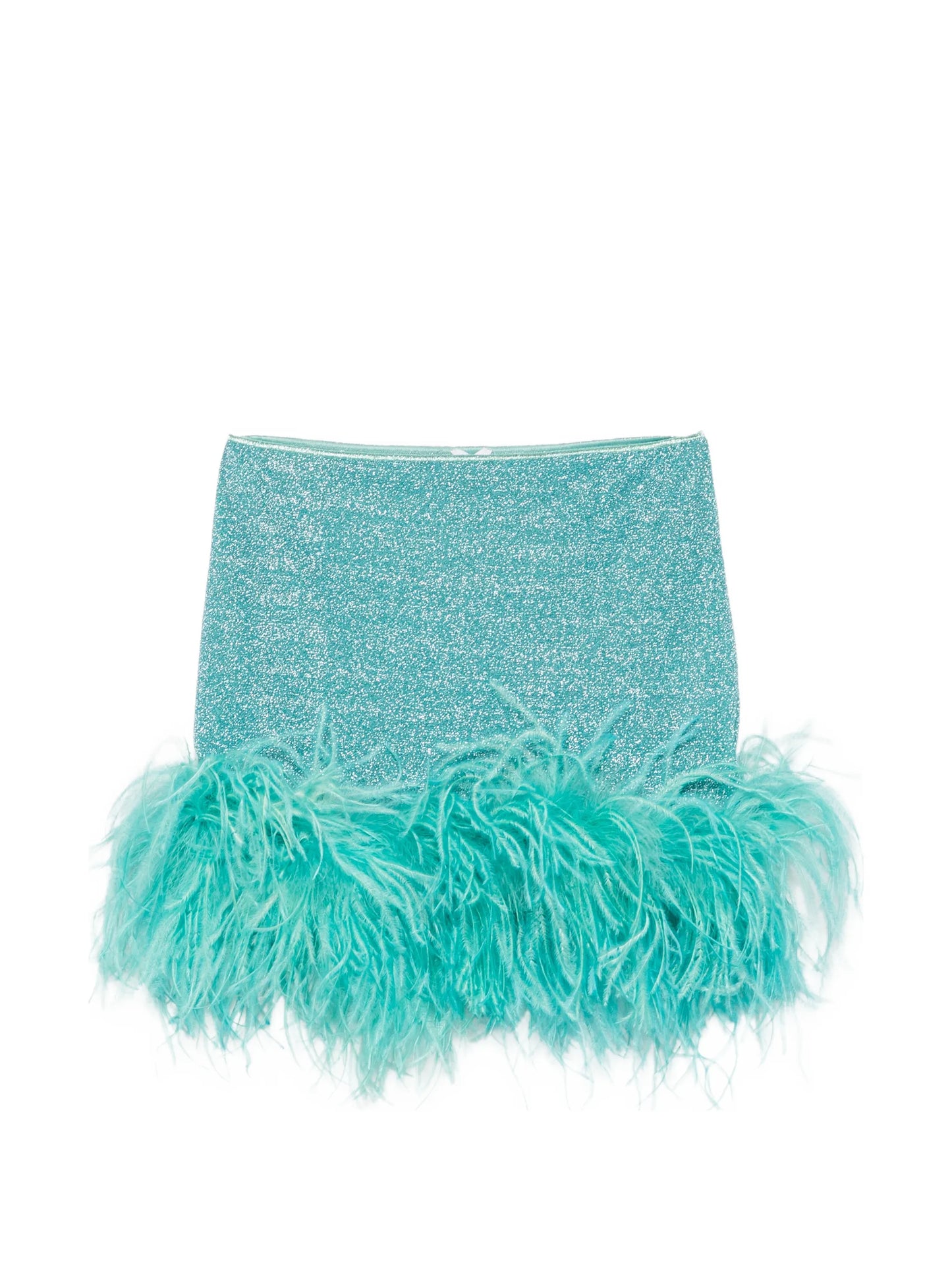 Lumiere Plumage mini skirt