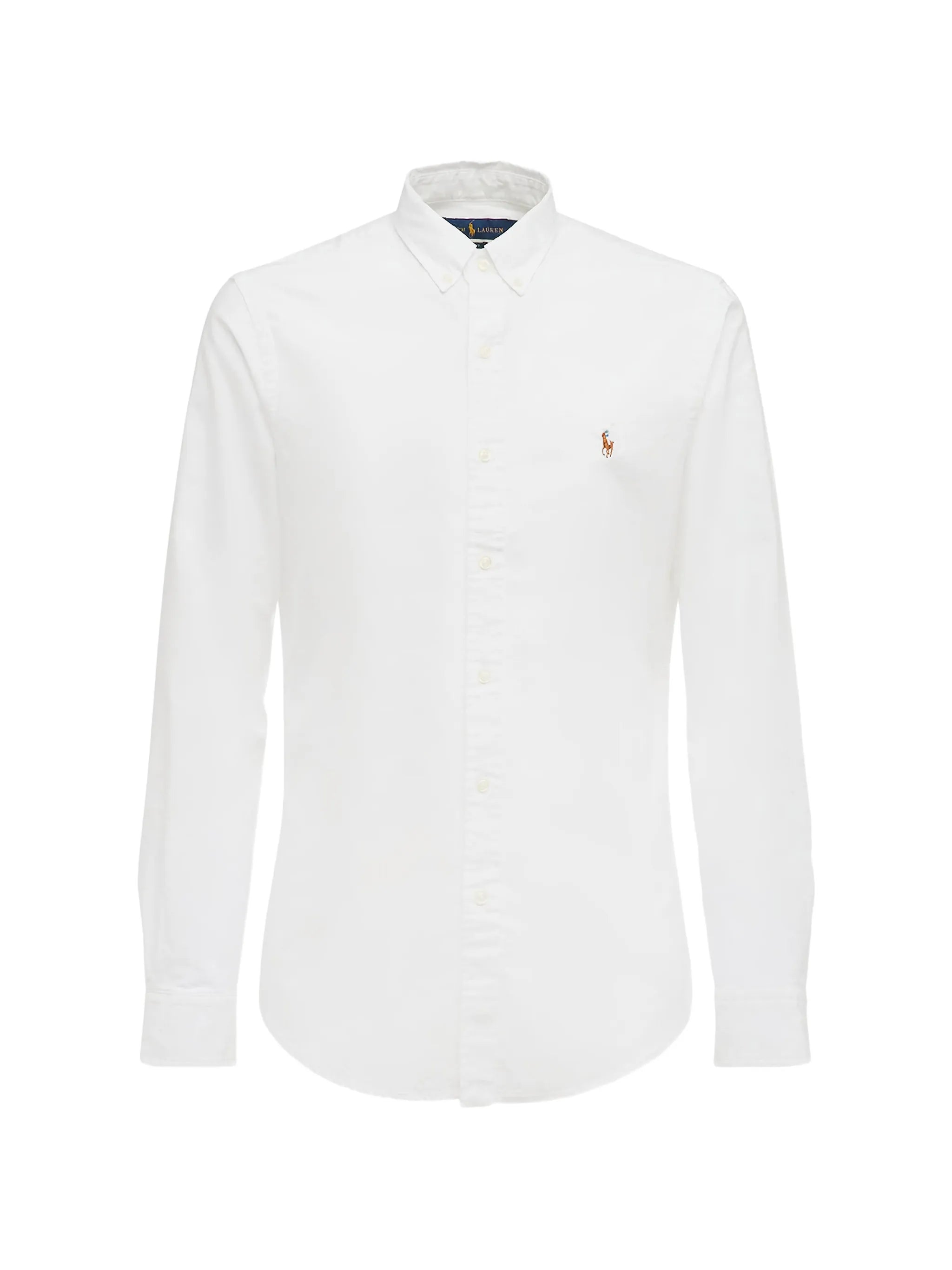 logo-embroidery long-sleeve shirt