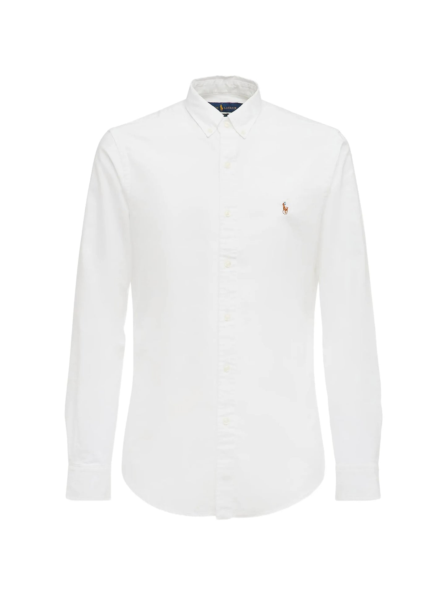 logo-embroidery long-sleeve shirt