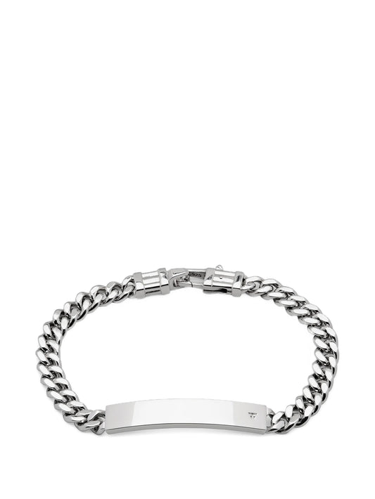 ID curb-chain bracelet