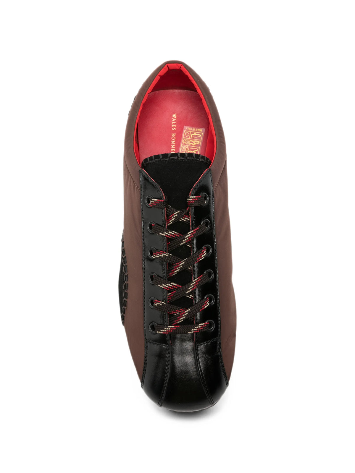 Paris panelled sneakers
