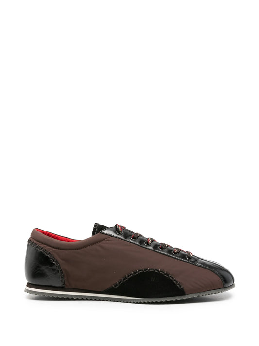 Paris panelled sneakers