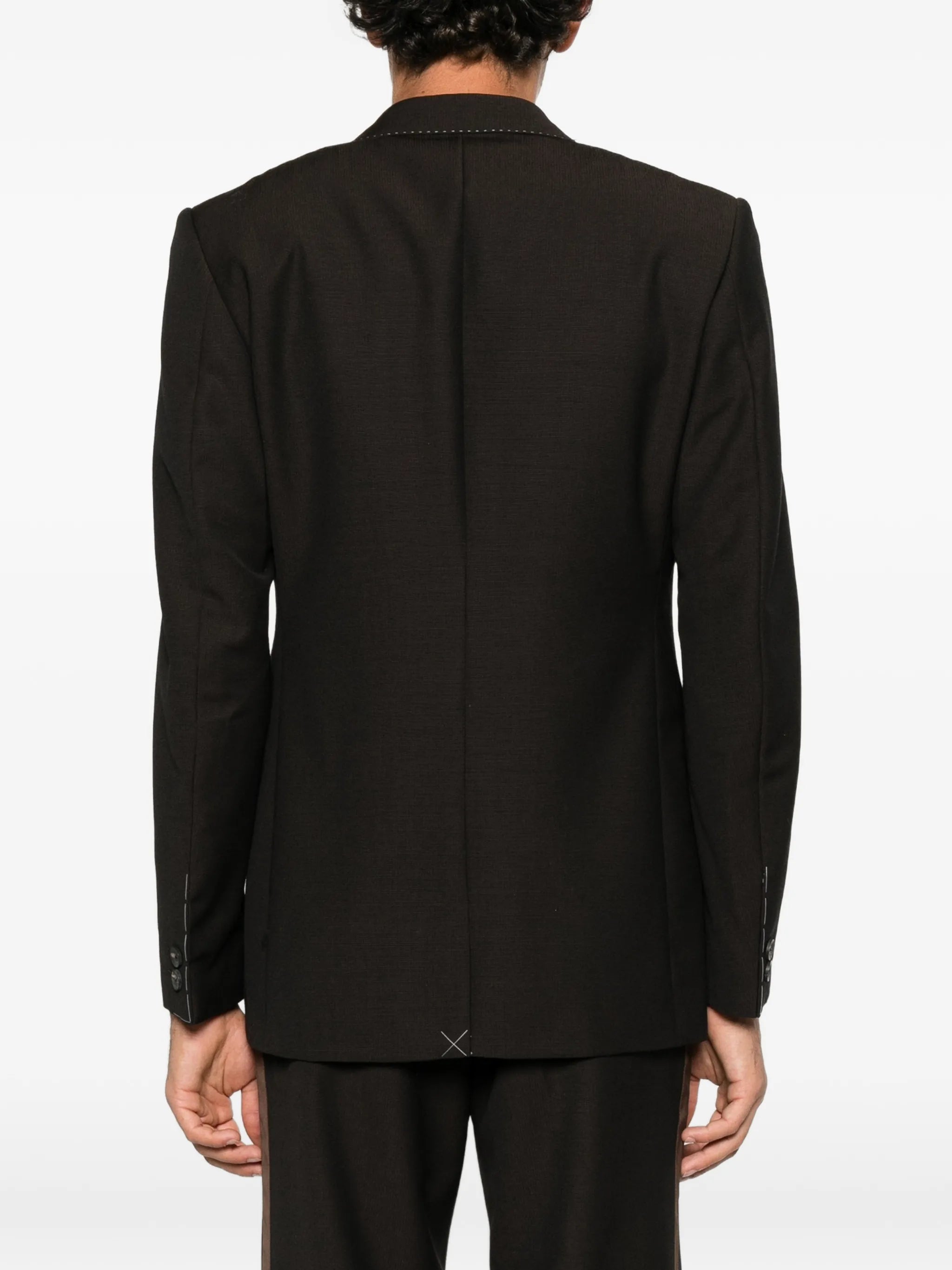 Alto Crespo wool satin blazer
